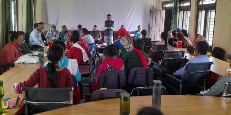 अपांगता भएका व्यक्तिहरुलाई अभिमुखिकरण