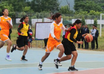 गण्डकीलाई महिला बास्केटबलकाे कास्य पदक
