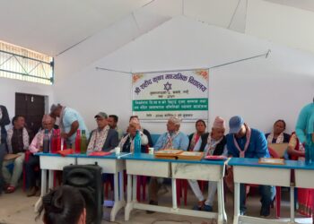 विव्सस समिति सदस्यलाई स्वागत र सम्मान