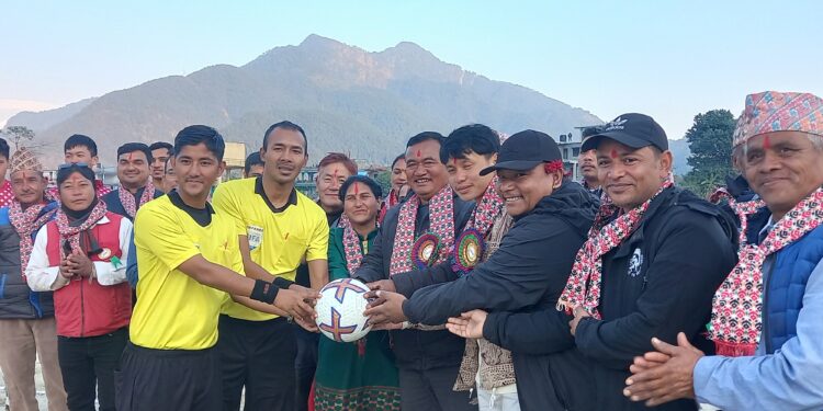 तेस्रो ल्हाेसार कपकाे उद्घाटन खेलमा नर्सरी विजय