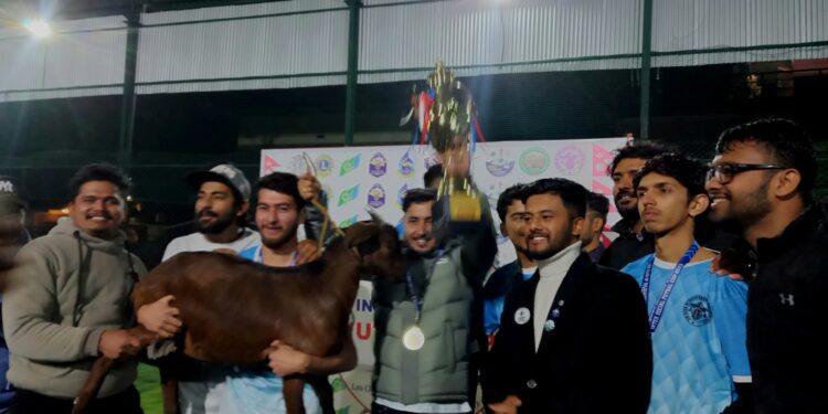 `इन्टर साेसल फुटसल´ प्रतियोगिताकाे उपाधि आयाेजकलाई