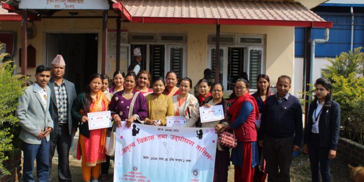 युनेस्कोद्धारा सञ्चालित उद्घोषण तालिम सम्पन्न