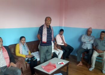 गोपिबहादुर गुरुङद्धारा नगर सभापतिमा उम्मेदवारीको घोषणा