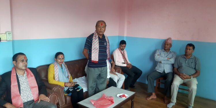 गोपिबहादुर गुरुङद्धारा नगर सभापतिमा उम्मेदवारीको घोषणा