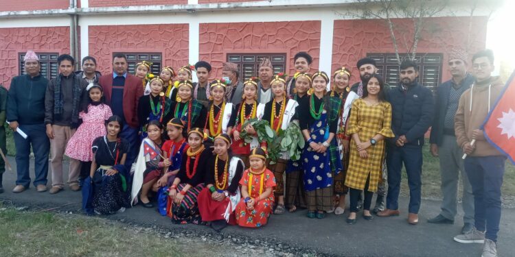 नृत्य प्रतियोगितामा अरनिको मावि प्रथम