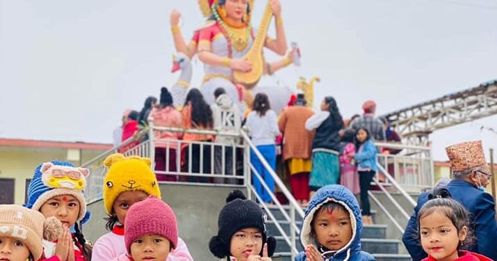 आज सरस्वतीको पूजा गरिँदै