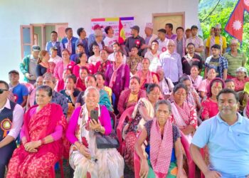 शुक्लागण्डकी–१० मा राप्रपाको पार्टी प्रवेश कार्यक्रम