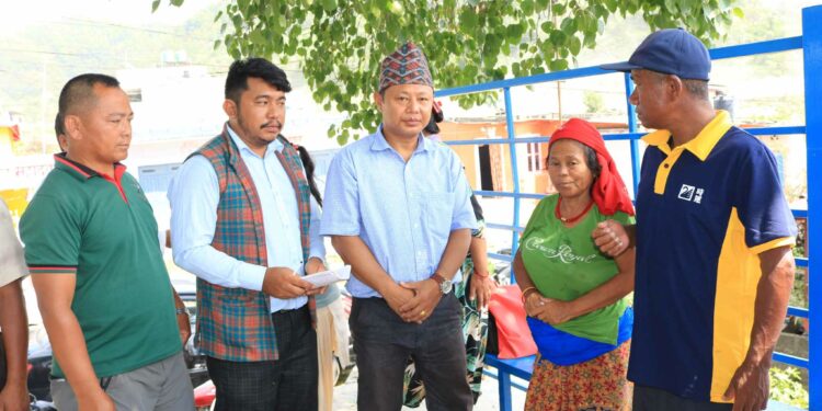 मगर संघ शुक्लागण्डकीद्धारा विरामीलाई आर्थिक सहयोग