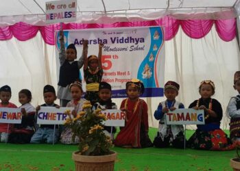 आदर्श विद्या मन्टेश्वरीले मनायो पाँचौं बार्षिकोत्सव