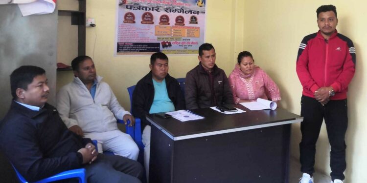 भिमादमा राष्ट्रिय युवा संघ भलिबल कप हुदै