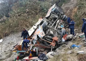 धादिङको बस दुर्घटना शुक्लाका ३ जनाको मृत्यु, ३ घाइते
