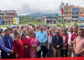 खैरेनिटारमा कांग्रेसको सम्पर्क कार्यालय स्थापना