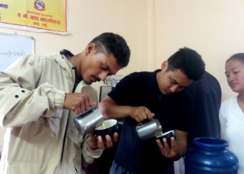 बारिष्टा तालिममा युवाको आकर्षण