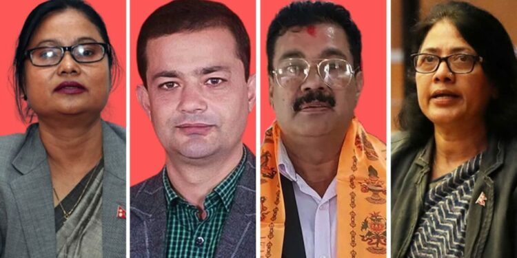 एमालेले पनि टुंग्यायो मन्त्रीहरुको नाम