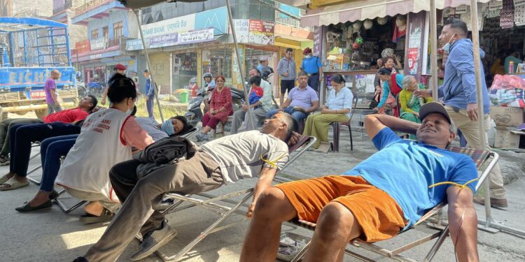 छुवाछुत अन्त्यका लागि दुलेगौंडामा रक्तदान