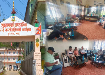 राजमार्गको विषयमा नगरपालिका र आयोजना विच छलफल