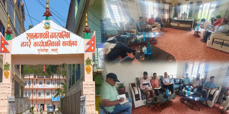 राजमार्गको विषयमा नगरपालिका र आयोजना विच छलफल