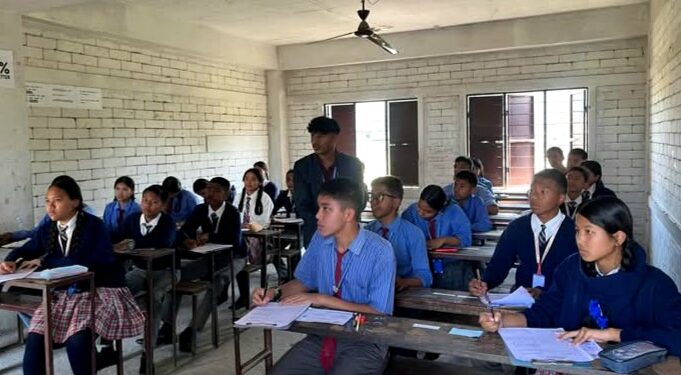 पहिलो पटक कक्षा ८ को परीक्षा एसइइ माेडेलमा