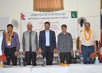 शुक्लागण्डकी नगरपालिका र पाकिस्तानका प्रतिनिधिबिच अन्तरक्रिया