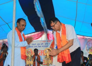 बेलचौतारा सुरू भयाे पुरुषोत्तममास कथा महात्म्य