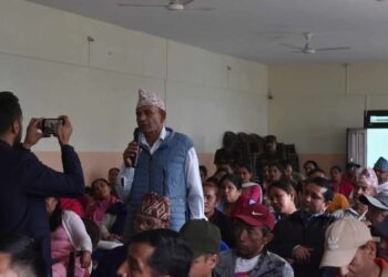 शुक्लागण्डकीमा सार्वजनिक सुनुवाई