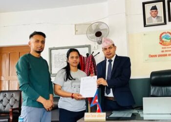 पेशागत सुरक्षाको माग गर्दै प्रेस सेन्टर तनहुँ 