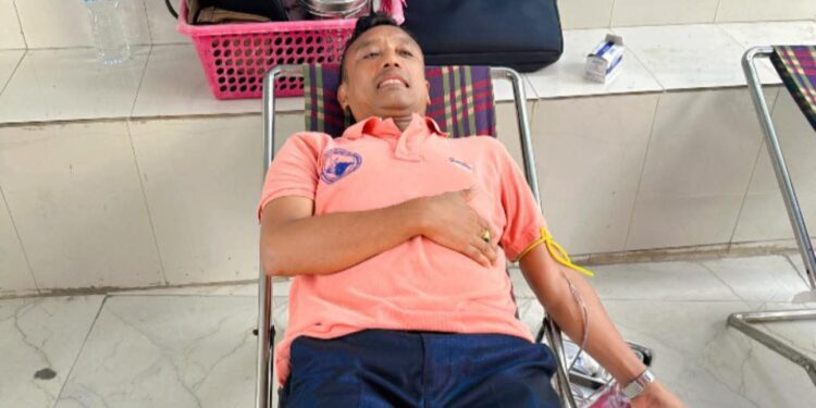 लायन्सको रक्तदानमा ७३ पिन्ट रगत सङ्कलन