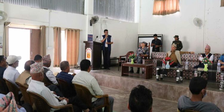 सडक निर्माणका लागि दबाव, नगरपालिकाले जारी गर्याे सुचना
