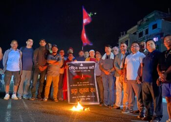 जेन-जीकाे सम्झनामा दुलेगौंडामा दीप प्रज्वलन