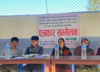 स्याउलीबजारमा १ लाख राशिको फुटबल हुँदै