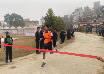 दौडमा छात्रतर्फ कार्की र छात्रातर्फ लामा प्रथम