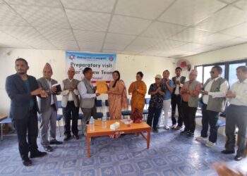 जनज्योती क्याम्पसमा पी.आर.टी भिजिट