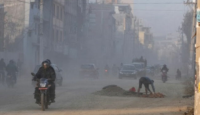 वायु प्रदूषण भएको सहर बन्यो काठमाण्डौ