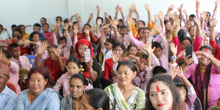 कुश्मावतीमा विद्यार्थी अभिभावक उत्प्रेरणा
