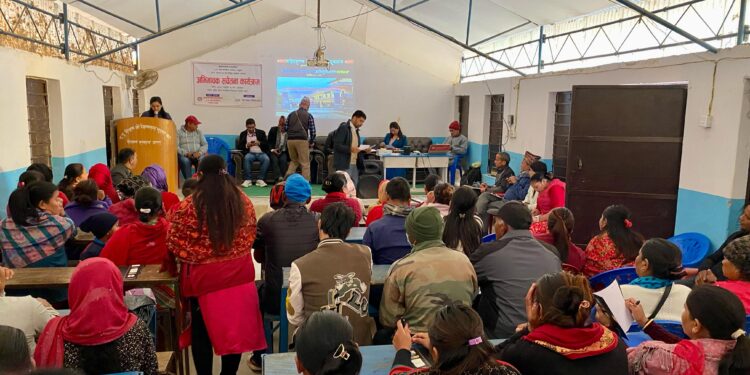 सहिदकृष्णमा अभिभावकलाई सचेतना कार्यक्रम