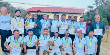 वडास्तरीय शिक्षक भलिबलमा शुक्ला-१ प्रथम