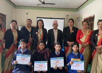 वक्तृत्वकलामा खैरेनी माविकी घिमिरे प्रथम