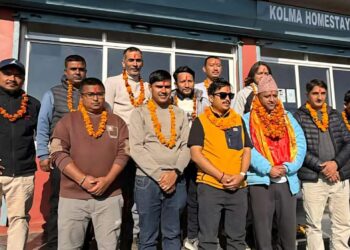 माेबाइल तथा इलेक्ट्रोनिक संघमा पाैडेल