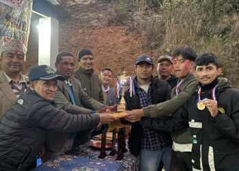 गामीछाक्रा कपको उपाधि थामडाँडाँलाई
