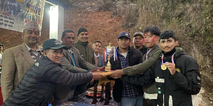 गामीछाक्रा कपको उपाधि थामडाँडाँलाई
