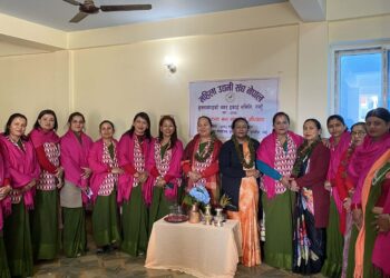 महिला उद्यमी संघकाे अध्यक्षमा सपना