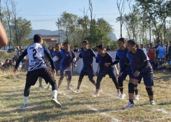 रनिङ शिल्ड: पहिलो दिनमा पञ्चमुनिकाे अग्रता