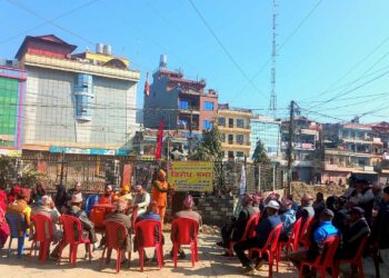 सुदन किराँतीकाे अभिव्यक्तिलाई लिएर दुलेगौंडामा विराेध