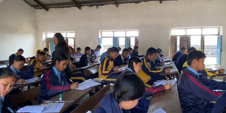 शुक्लागण्डकीमा भाेलिदेखि आधारभूत शिक्षा परीक्षा