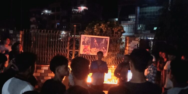 रविनकाे सम्झनामा दुलेगौंडामा दिप प्रज्वलन