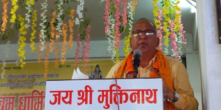 हिन्दु धर्मको आस्थाको केन्द्रविन्दु नेपाल हाेे : संसद भण्डारी