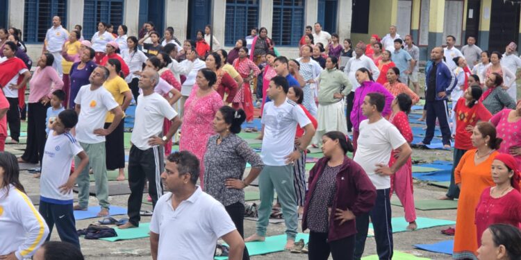 वृहत योग शिविर सम्पन्न