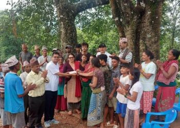 नगर प्रमुखको सुबिधाबाट प्राप्त रकम खानेपानीलाई