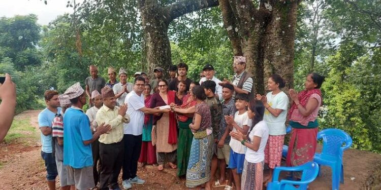 नगर प्रमुखको सुबिधाबाट प्राप्त रकम खानेपानीलाई