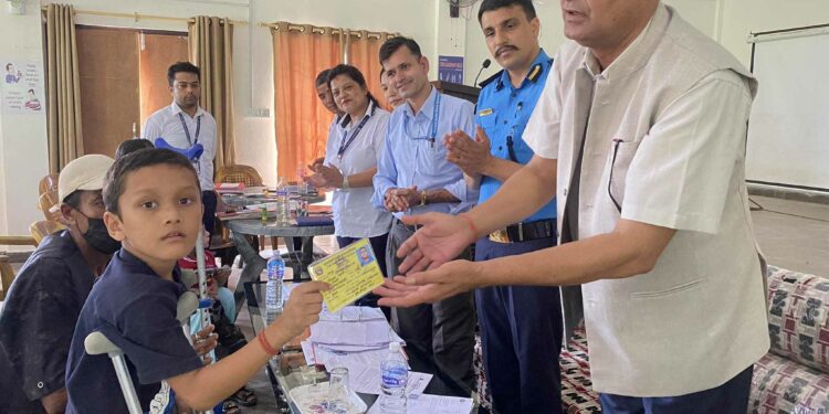 “अपाङ्गता भएका व्यक्तिहरु प्रति नगर पूर्ण प्रतिबद्द छ” नगर प्रमुख पण्डित